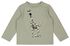 newborn t-shirt met bamboe giraf groen - 1000023448 - HEMA