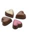 gevulde chocolade hartjes - 10330114 - HEMA
