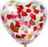 confettiballonnen hart 30 cm - 6 stuks - 14280138 - HEMA