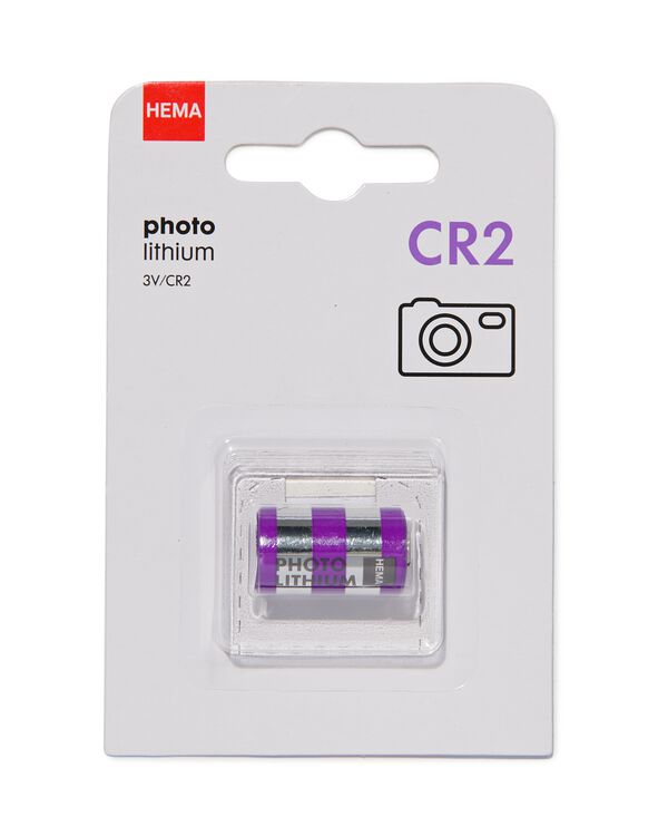 CR2 photo lithium batterij - 41290275 - HEMA