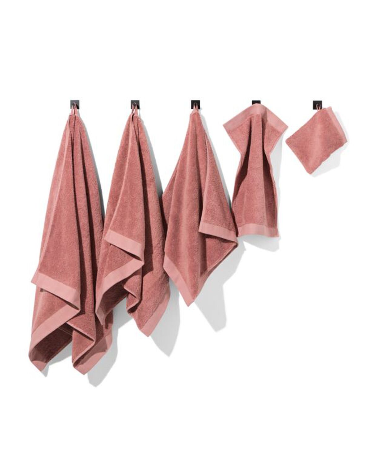 hotel handdoek extra zacht dieproze - 201404.0 - HEMA