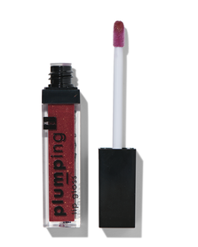 plumping lipgloss donkerrood - 11230254 - HEMA