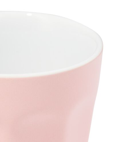 mok 90ml Mirabeau aardewerk mat roze - 9602622 - HEMA