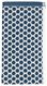 gastendoek - 30 x 55 cm - zware kwaliteit - gestipt  -jeansblauw denim gastendoekje - 5210087 - HEMA