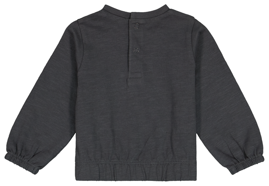 baby sweater winter donkergrijs donkergrijs - 1000029508 - HEMA