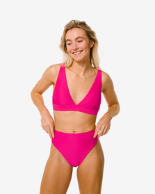dames triangel bikinitop roze roze - 1000030443 - HEMA