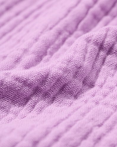 newborn jumpsuit mousseline paars paars - 33422820PURPLE - HEMA