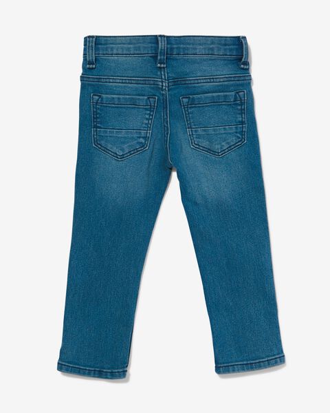 kinder jeans regular fit middenblauw 104 - 30765832 - HEMA
