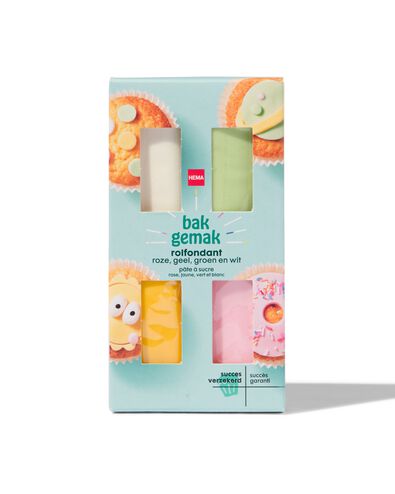 rolfondant - 4 stuks - 10250061 - HEMA rolfondant - 4 stuks - 10250061 - HEMA