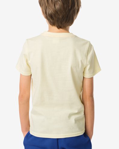 kinder t-shirt zomer geel 122/128 - 30783943 - HEMA