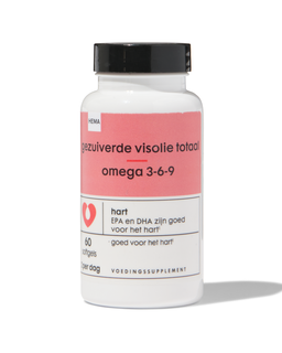 Gezuiverde Visolie Totaal Omega 3-6-9 - 60 Stuks