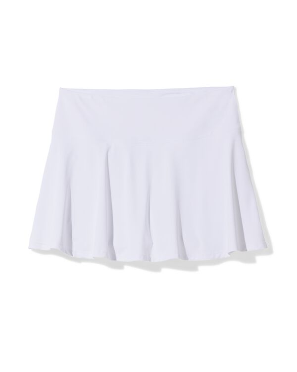 dames sportrokje wit wit - 36080105WHITE - HEMA