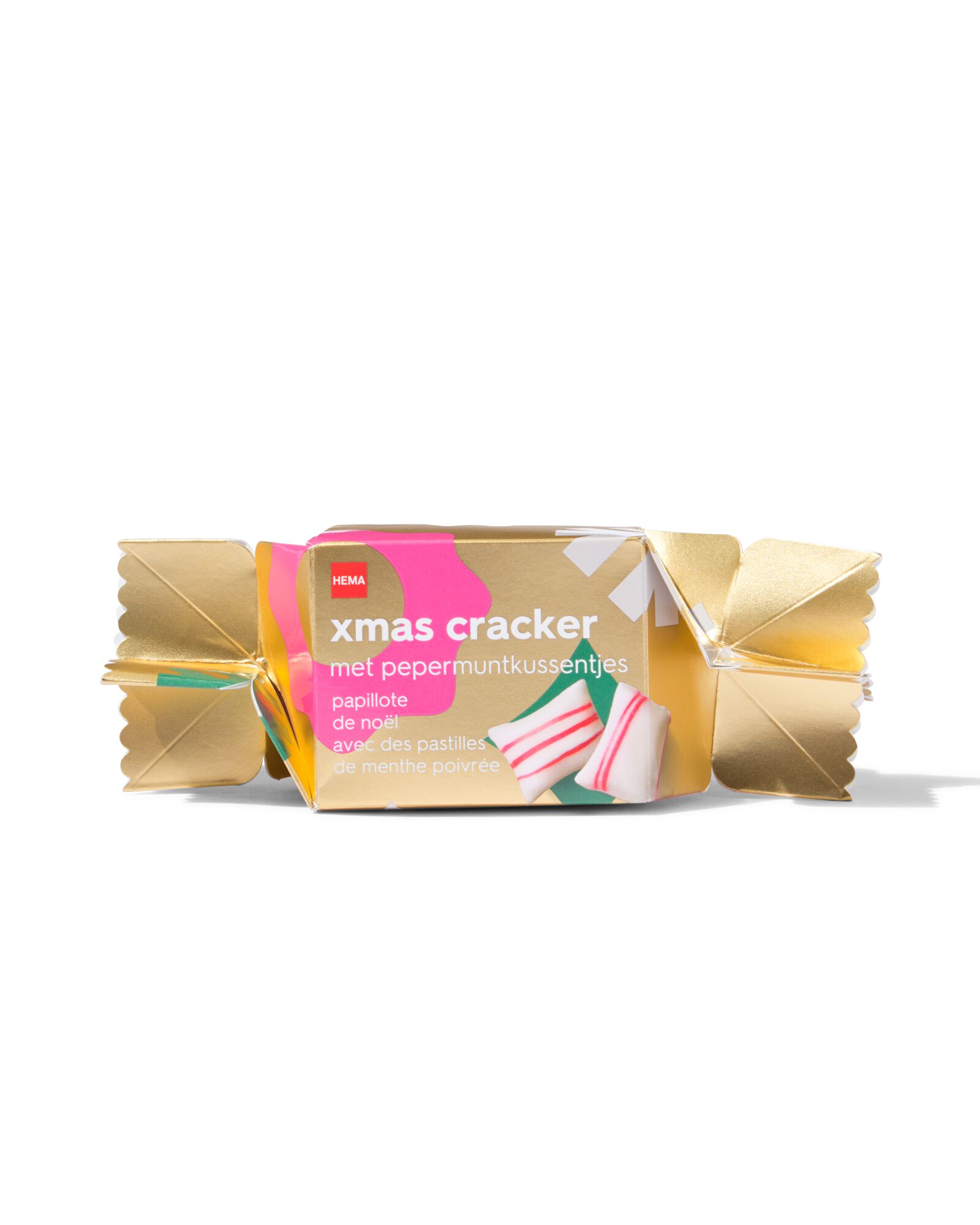 kerst cracker met pepermuntkussentjes - 24562401 - HEMA
