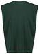 dames t-shirt Lea met glitters groen groen - 1000025951 - HEMA