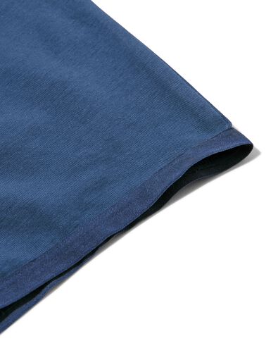 dames shorties stretch katoen  - 2 stuks blauw XL - 19691016 - HEMA