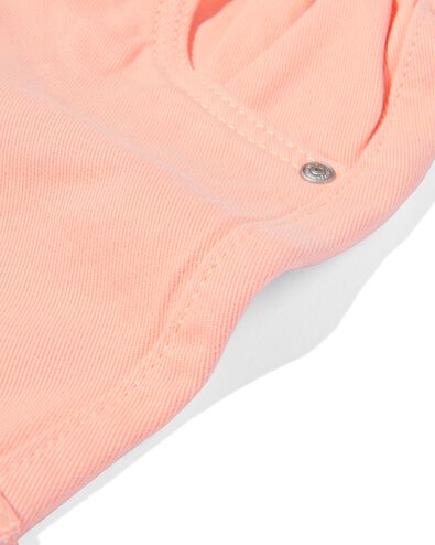 kinder paperbag korte broek perzik - 30838258PEACH - HEMA