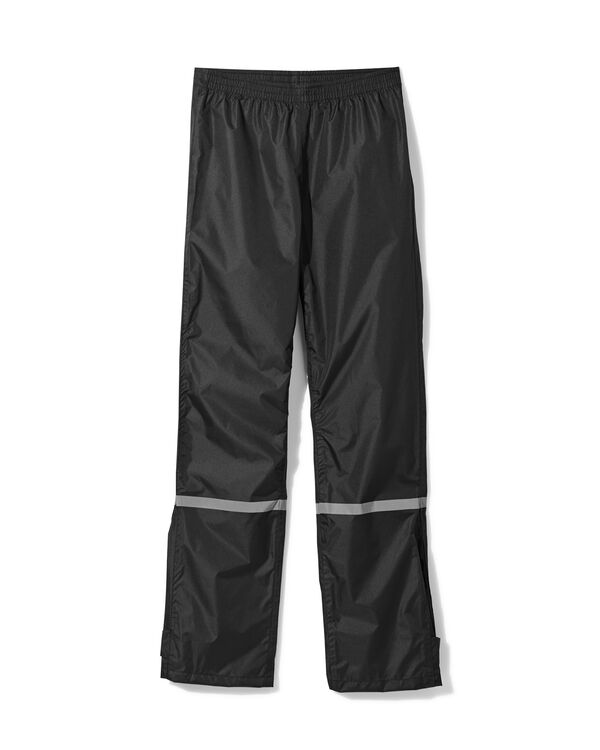 regenbroek voor volwassenen lichtgewicht  zwart zwart - 34440010BLACK - HEMA