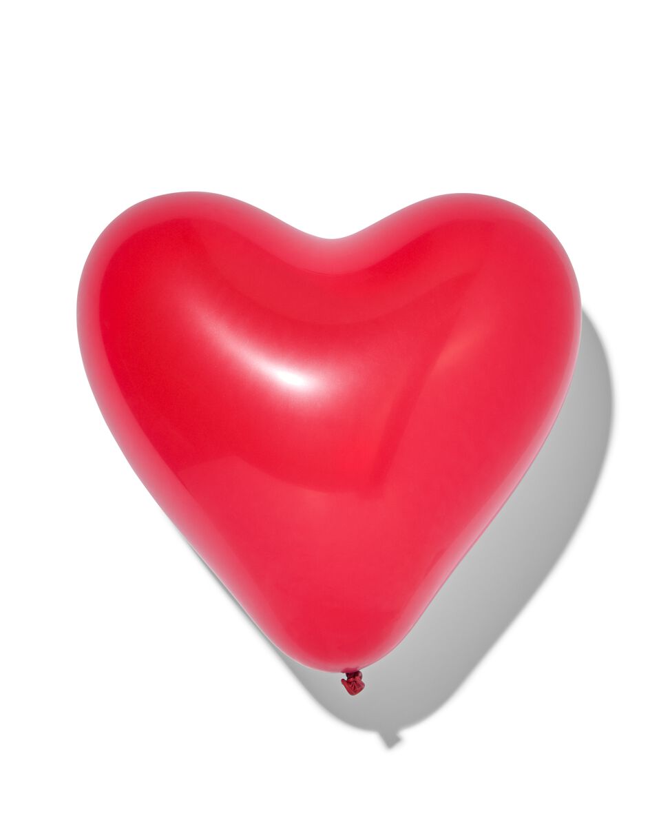 hart ballonnen - 8 stuks HEMA