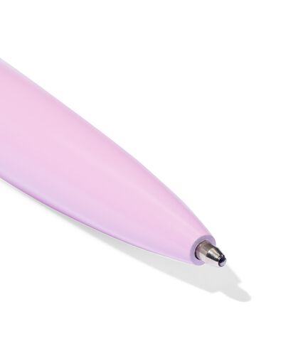 hervulbare balpen blauwschrijvend framboos/citroen/appel/kers - 14440081 - HEMA
