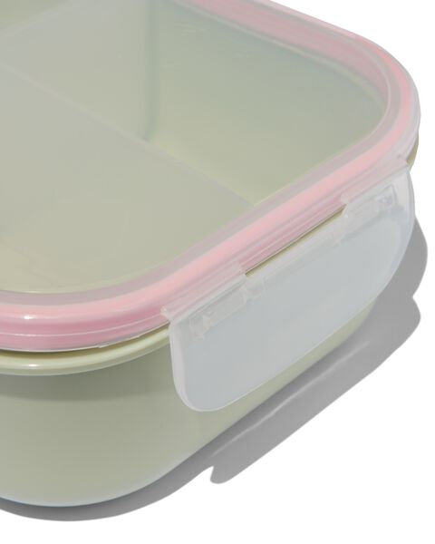 maximaal de studie rok lunchbox losse compartimenten mint - HEMA