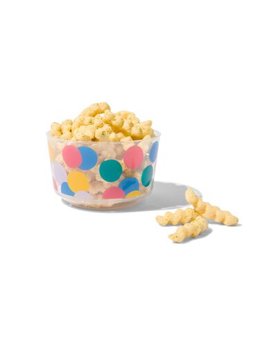 herbruikbare bakjes Ø11cm confetti - 4 stuks - 14289987 - HEMA