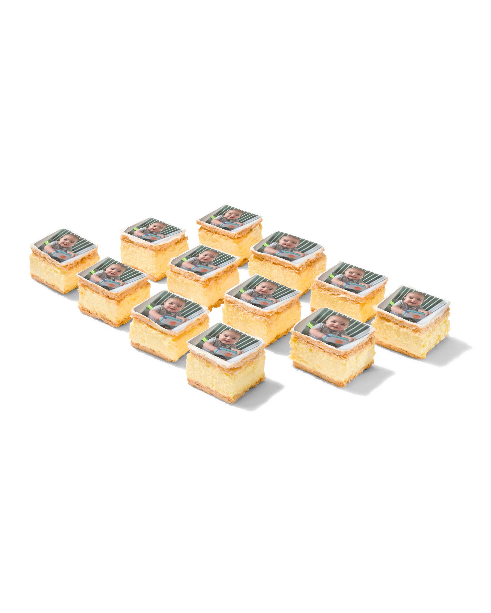 mini tompouce foto 12 stuks - 6311019 - HEMA