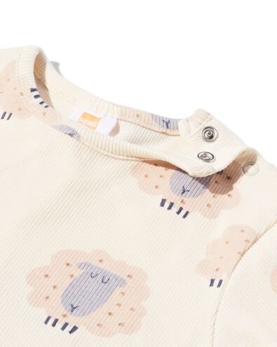 nijntje T-shirt  gebroken wit gebroken wit - 33416720OFFWHITE - HEMA