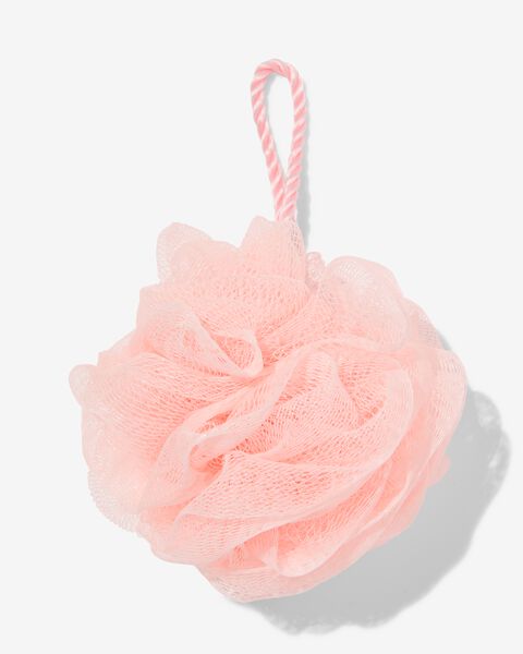 badspons bloem Ø15cm roze - 11800089 - HEMA