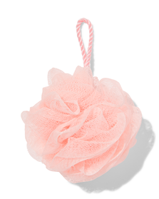 badspons bloem Ø15cm roze - 11800089 - HEMA