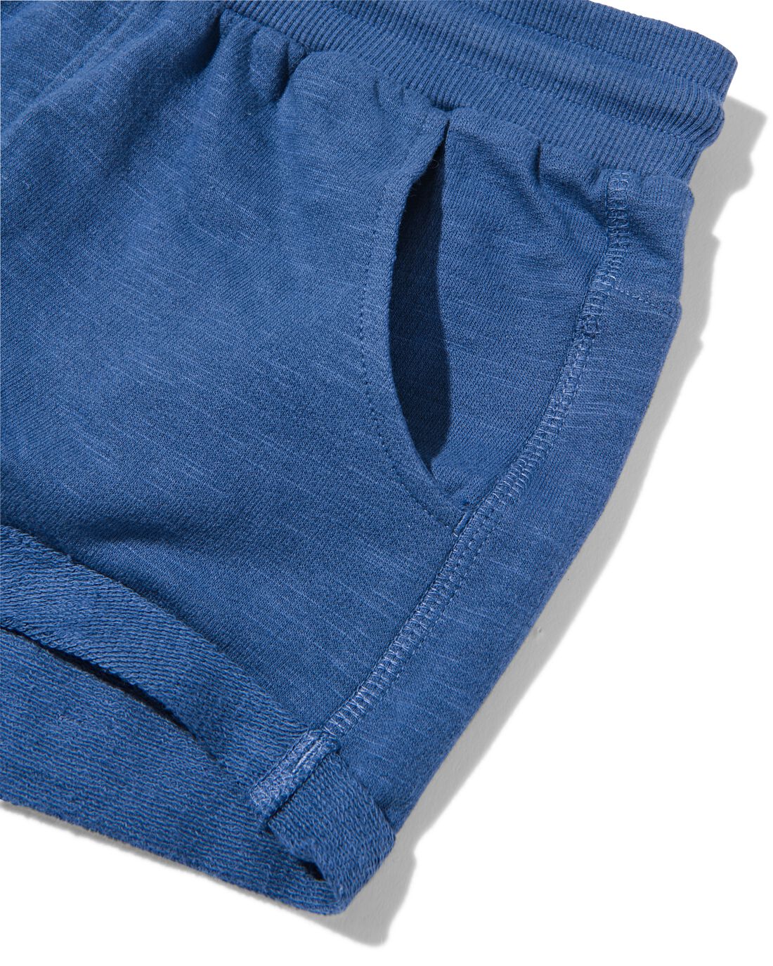 HEMA Kinder Sweatshort Blauw (blauw)