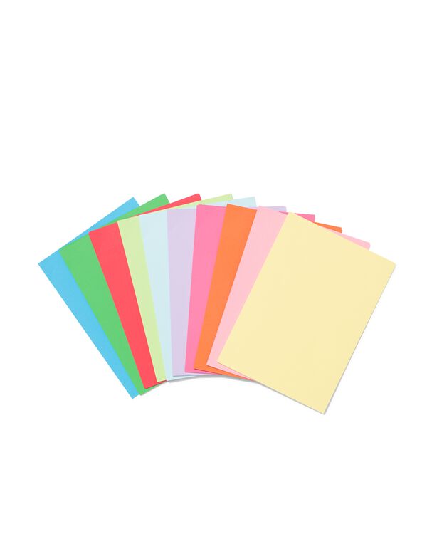 kopieerpapier kleur A4 - 250 vellen - 14840182 - HEMA