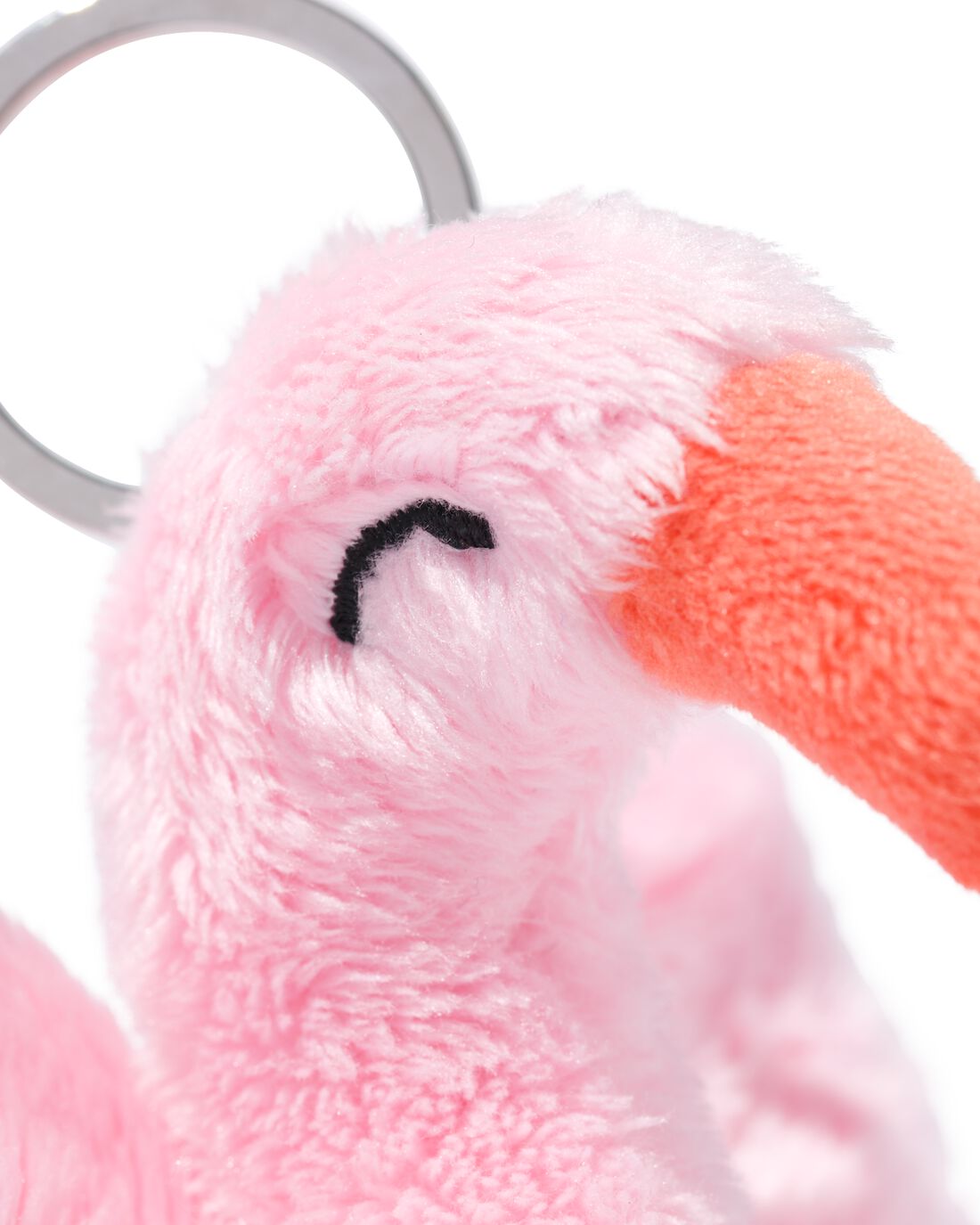 HEMA Sleutelhanger Pluche Flamingo