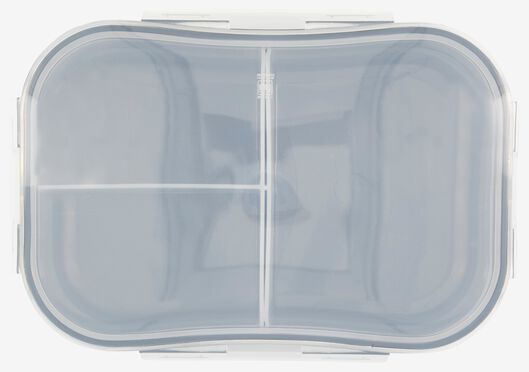 lunchbox losse compartimenten zwart - 80610300 - HEMA