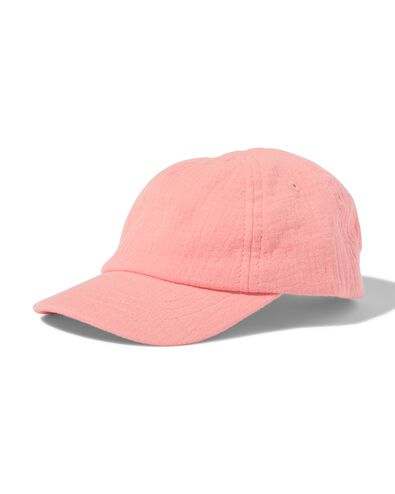 babypet mousseline koraal koraal - 33250070CORAL - HEMA