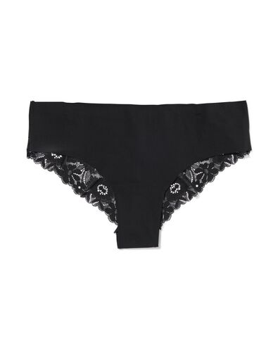 Hema Women's Hipster Panties - Black - M - 93% Polyamide / 7