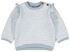 babysweater strepen padded lichtblauw - 1000022189 - HEMA