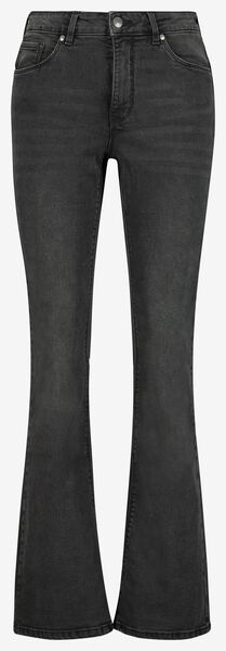 dames jeans bootcut shaping fit zwart - 1000026677 - HEMA