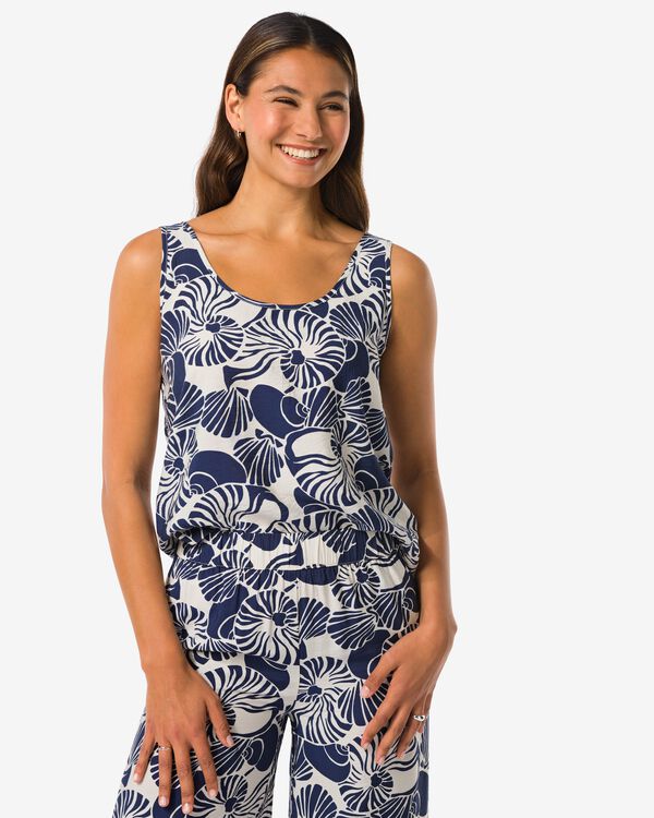 damessinglet Saint schelpen multi multi - 36201360MULTI - HEMA