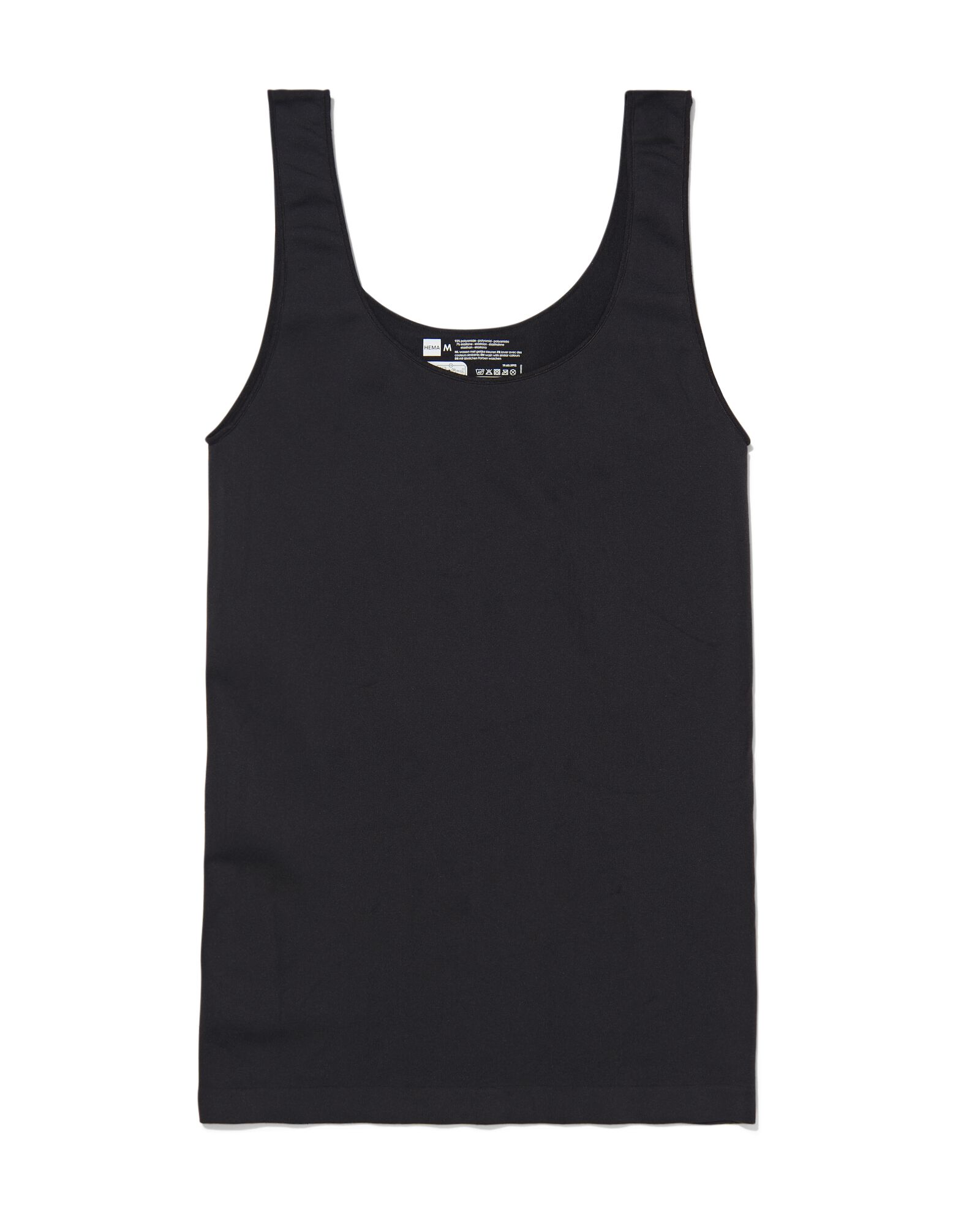 dameshemd zwart S - 19655911 - HEMA