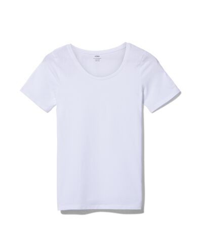 dames t-shirt wit XL - 36398026 - HEMA