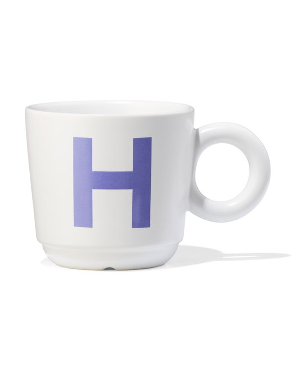 mok 280ml letter H - 61130407 - HEMA
