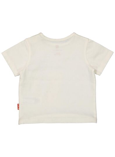newborn t-shirt gebroken wit - 1000013905 - HEMA
