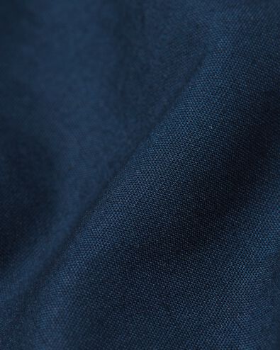 dekbedovertrek - 240 x 220 - zacht katoen - donkerblauw - 5710160 - HEMA