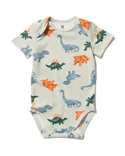 Romper Met Stretch Dino Lichtgroen (lichtgroen)