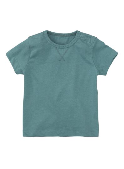 2-pak baby t-shirts blauw blauw - 1000010852 - HEMA