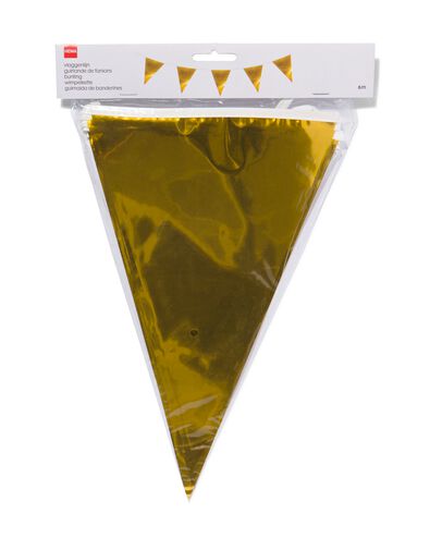 vlaggenlijn plastic goud 6m - 14200708 - HEMA