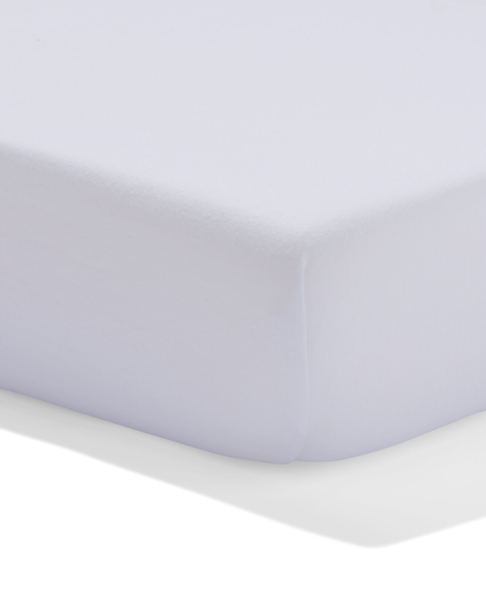 topper hoeslaken jersey 90x200 wit - 5190111 - HEMA