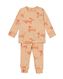 baby pyjama katoen hond beige 86/92 - 33322122 - HEMA