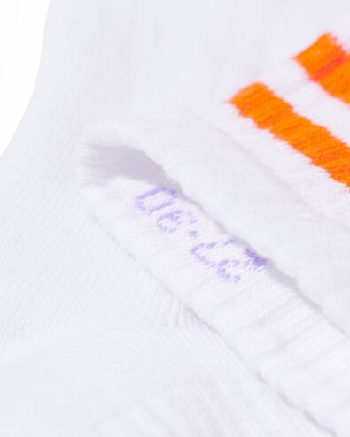 sokken met oranjetompouce wit wit - 1000031055 - HEMA