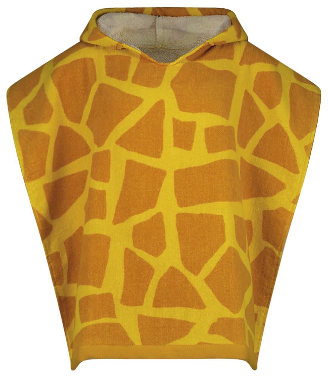HEMA Kinder Poncho 60x60 Giraffe -